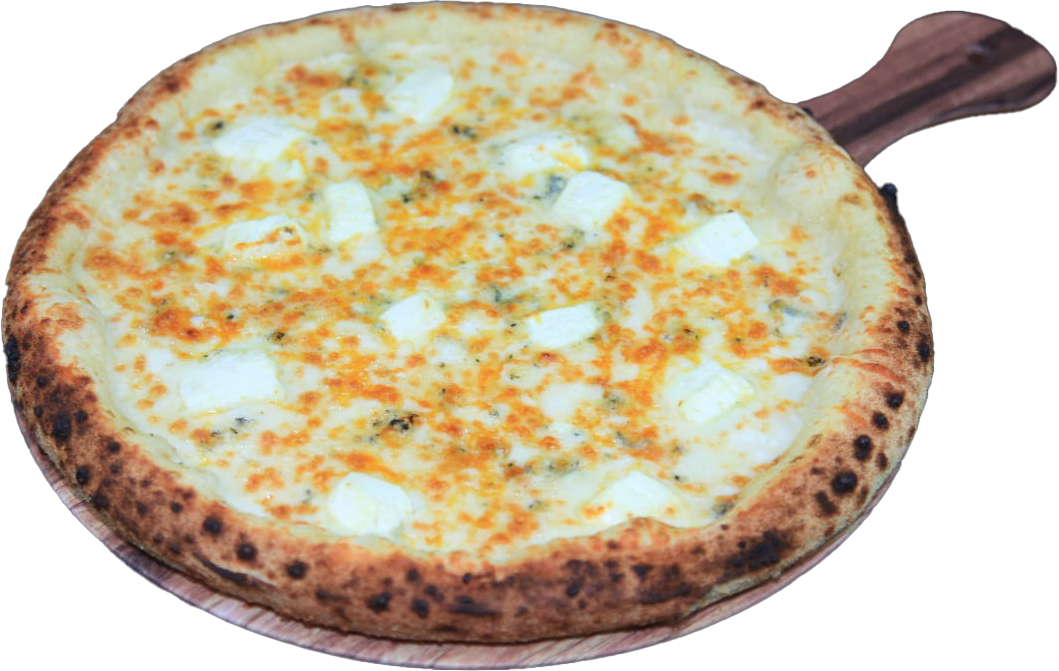 Pizza 7 Fromages avec emmental et parmesan