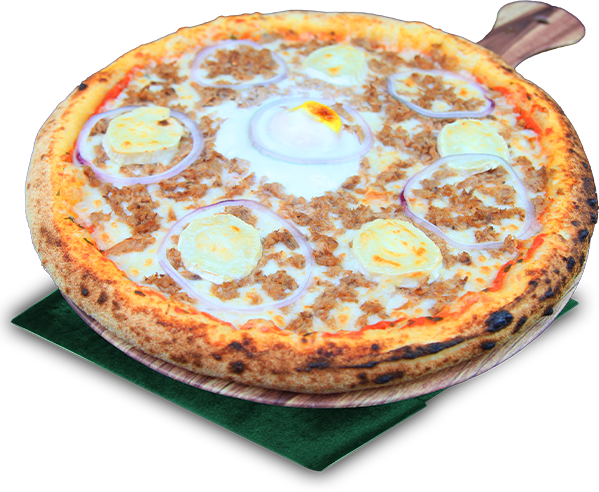 Pizza Chèvre-thon avec thon et fromage de chèvre