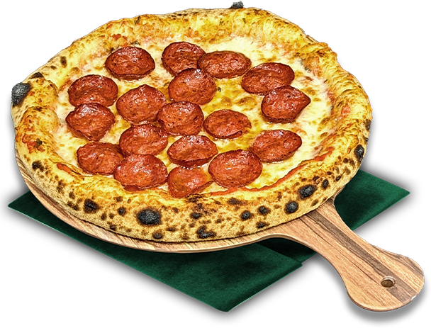 Pizza Pepperoni avec origan